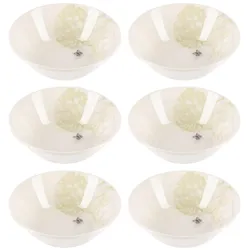 BERGNER - Set aus 6 Schalen 500 ml aus Steinzeug - Butterfly