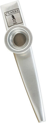 Clarke Tin Kazoo Coated Silver Silber
