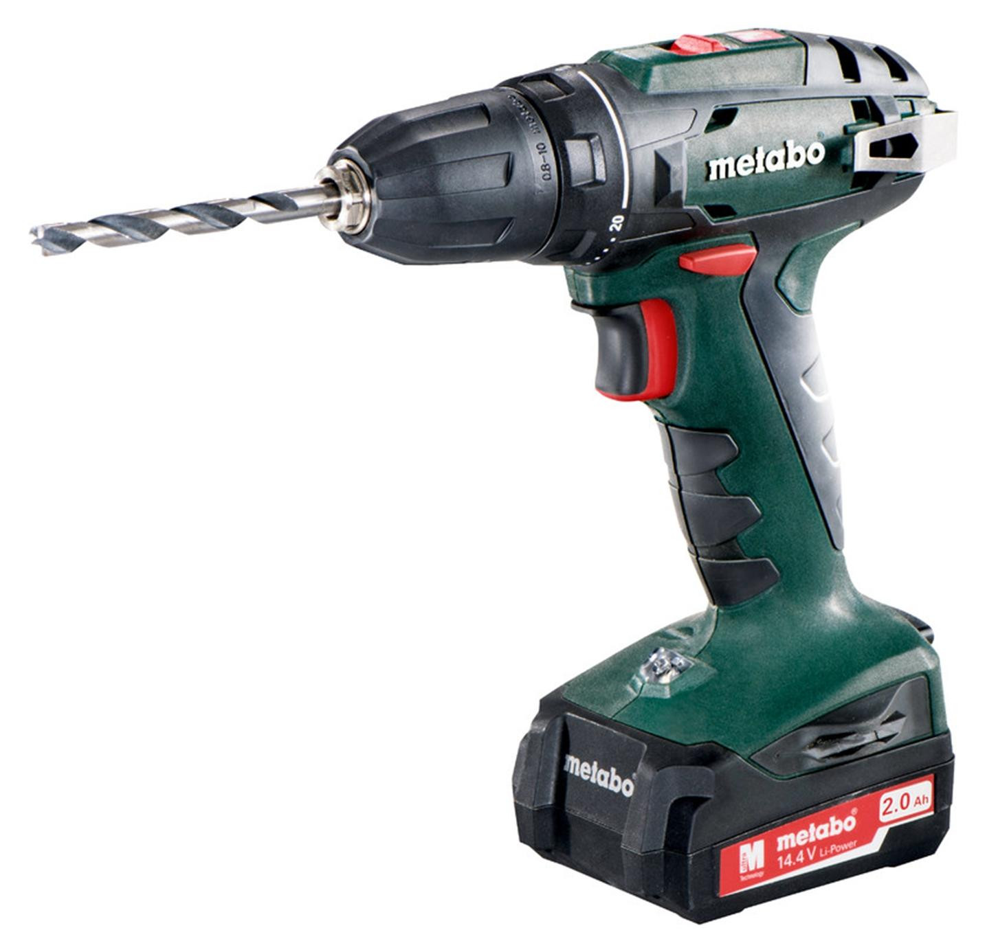 Metabo BS 14,4V accuschroefboormachine met 2 accu's en koffer