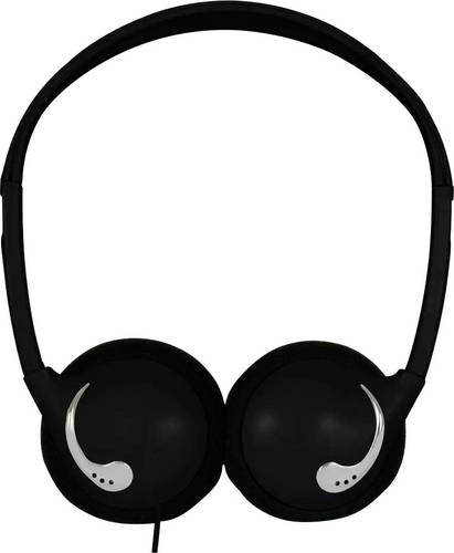 KOSS KPH25 On Ear Kopfhörer kabelgebunden Schwarz HiFi