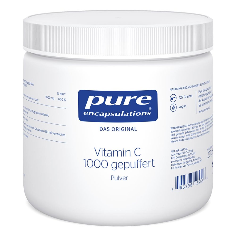 pro medico GmbH Pure Encapsulations Vitamin C1000 Gepuff.pulver 18776793