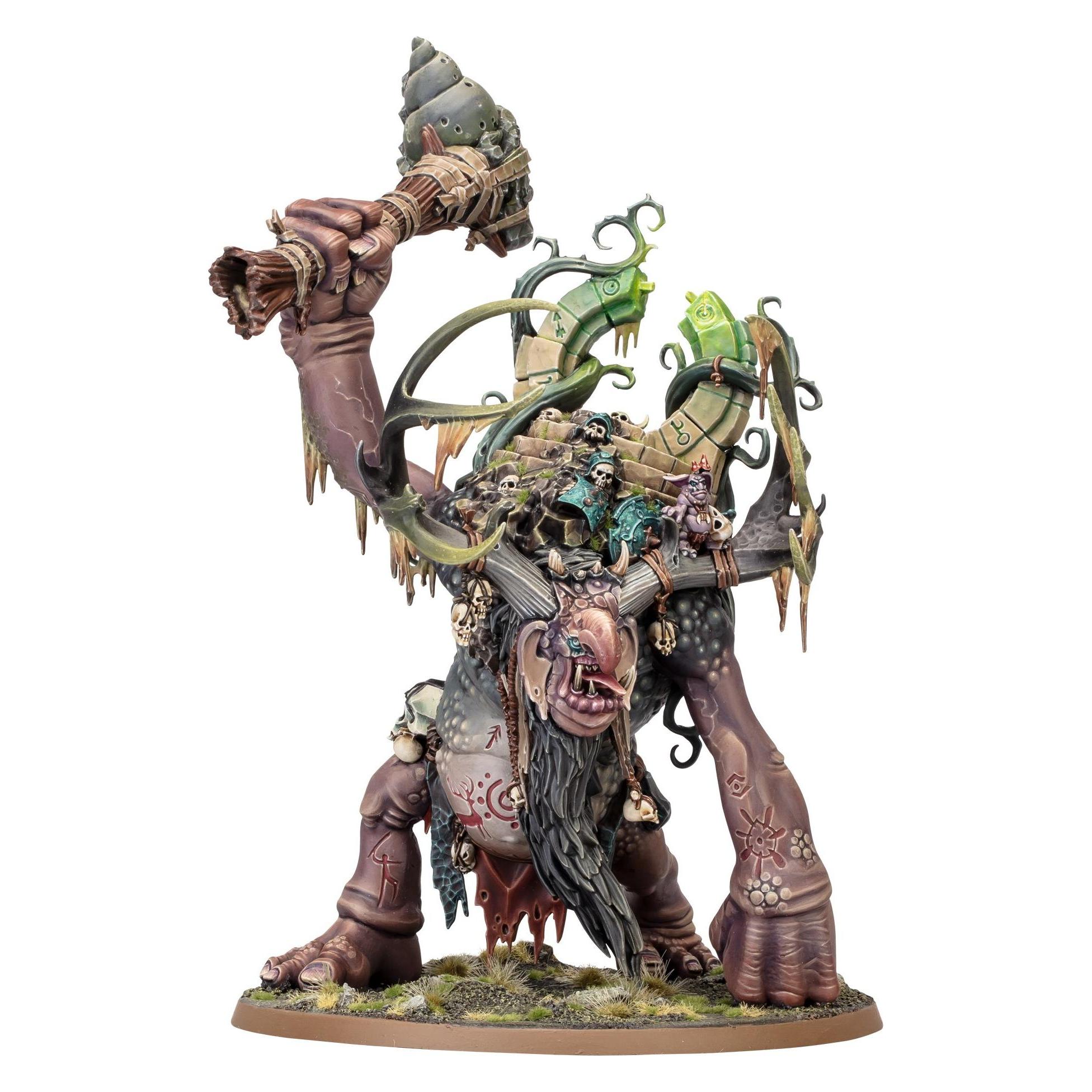 Games Workshop Warhammer AoS - Gloomspite Gitz Trugg the Troggoth King (Kunststoff) (89-54)