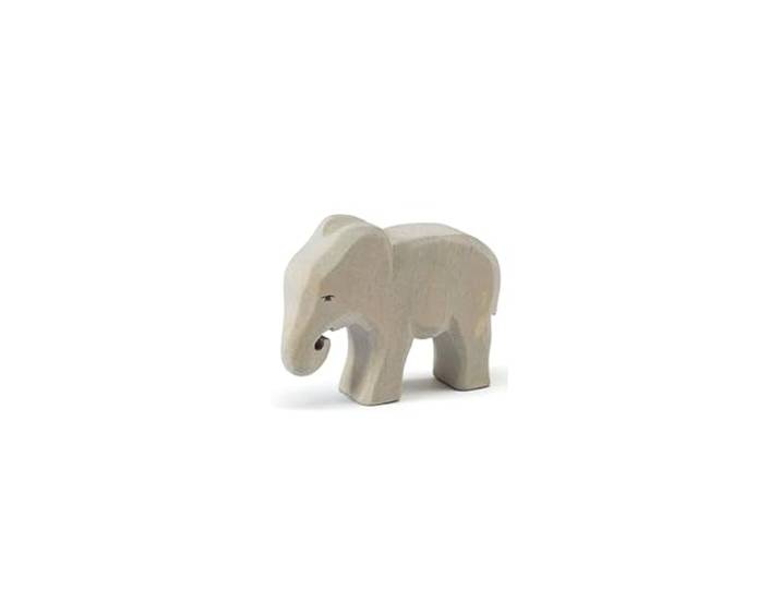 Ostheimer houten olifant kalf speelfiguur etend FSC gecertificeerd