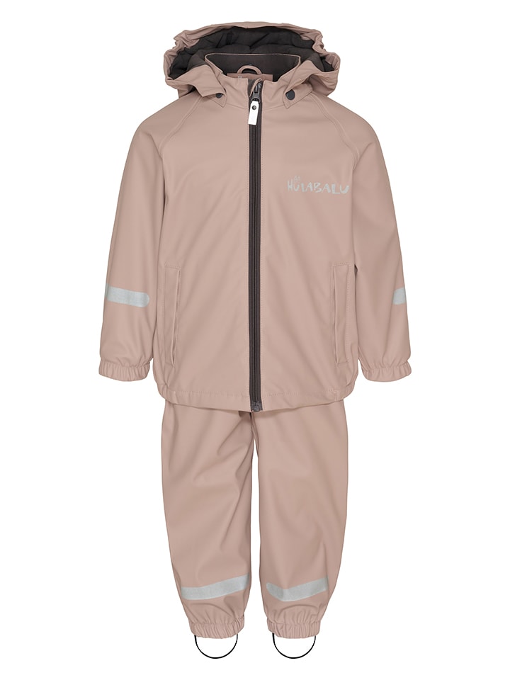 HULABALU 2tlg. Regenoutfit "Pixy" in Rosa - 98