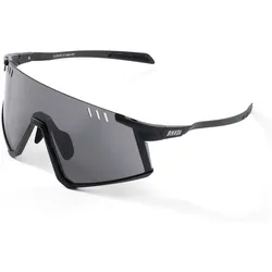 Bikkoa, Unisex, Sportbrille, Elion (Black, Revo Color), Schwarz