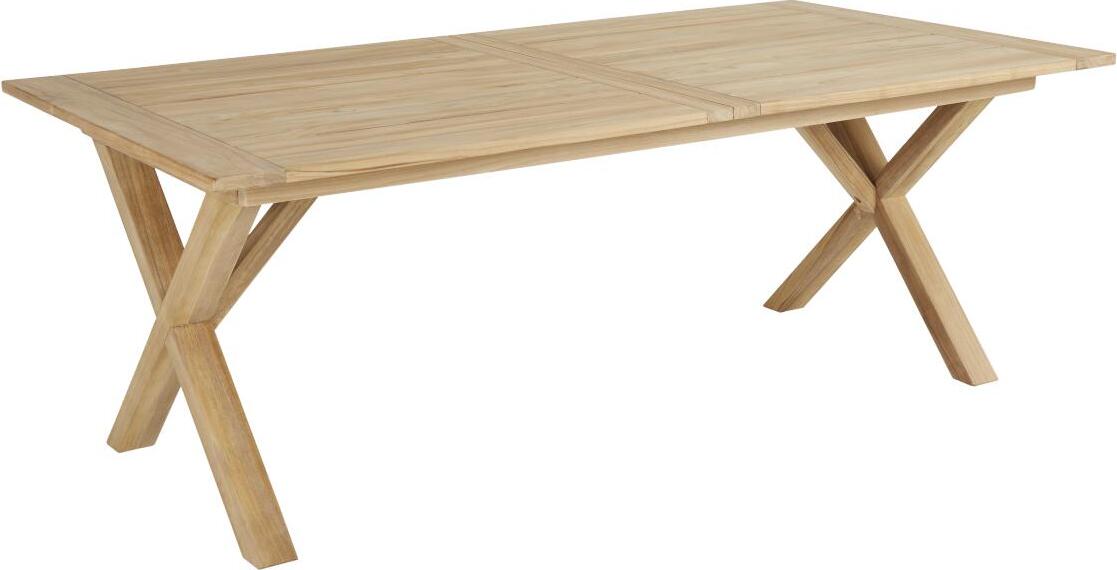 Brafab Brutus Ausziehtisch Teak Natur 200/265x100x73 cm