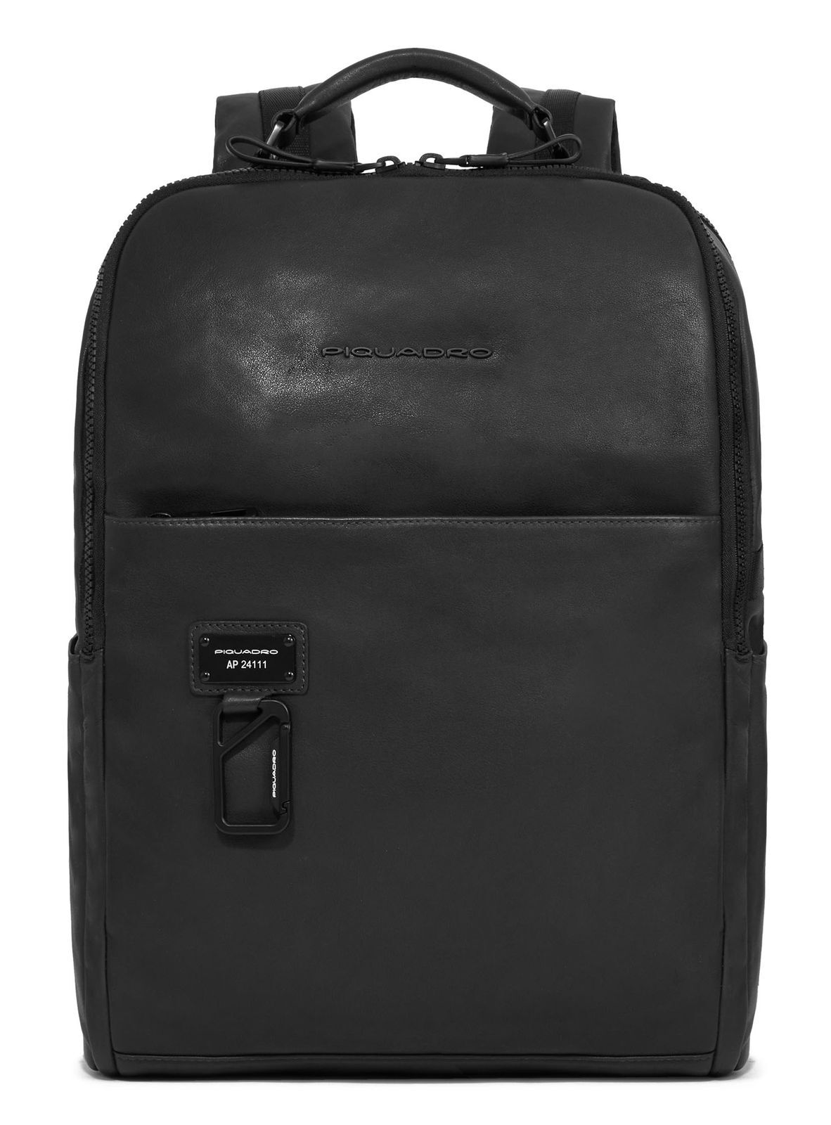 Piquadro Harper Business-Rucksack Leder 42 cm Laptopfach