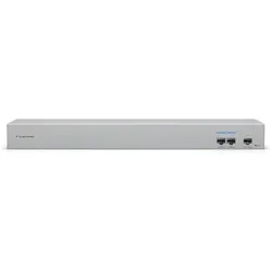 Ubiquiti WAN Switch 4 Port o 1x GbE o 1x SFP+ ISP-Uplink o 2x SFP+ Downlink o 19" o UniFi o USW-WAN (4 Ports), Netzwerk Switch, Schwarz, Grau