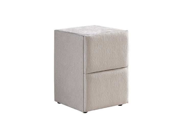 Premium Boxspringbett „Olimpia“ inkl. Matratze & Topper Beige 160 x 200 cm SCANDIBEDDING