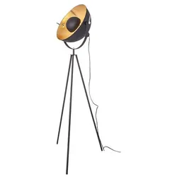 By Rydens Captain Stehl. schwarz/gold Stehleuchte