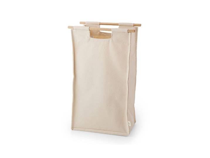 Wäschekorb ReCollector BagUp, 40 l , beige, H:57cm, Wäschesammler, Wäschekorb