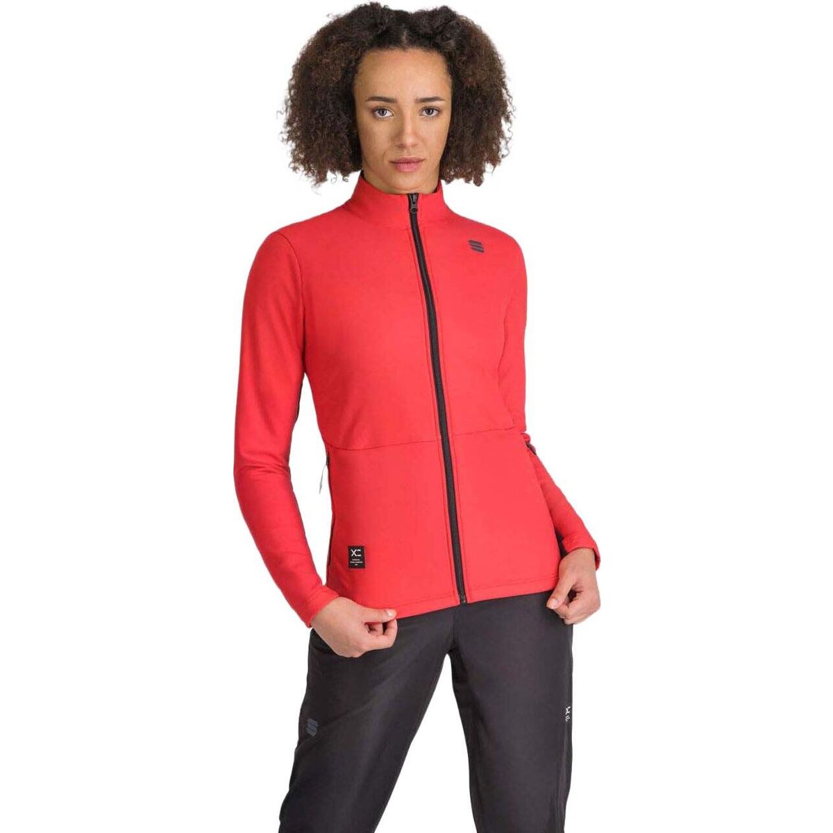 Sportful Offset W Jacket hibiscus/black (672) L 0425527-672-L