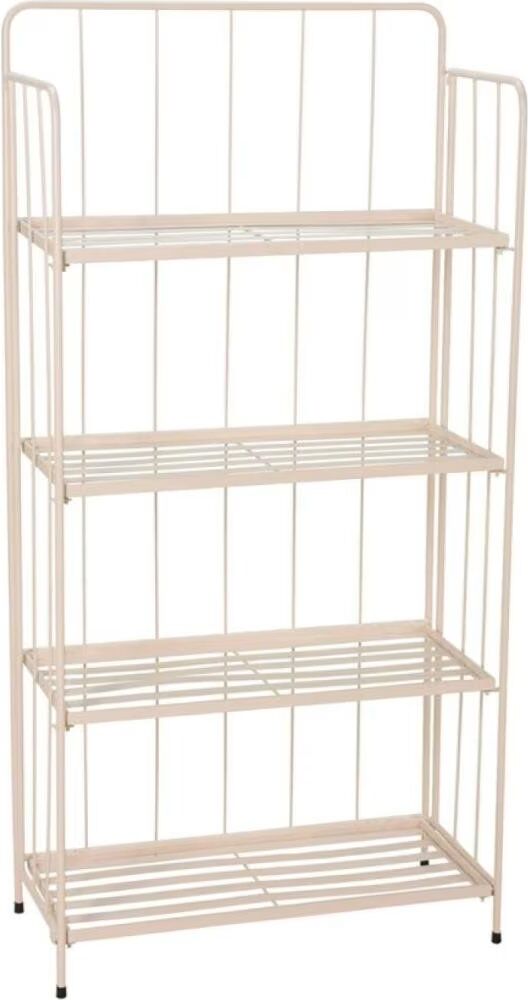 Progarden Estantería Metálica De 4 Niveles Beige Talla Única Unisex