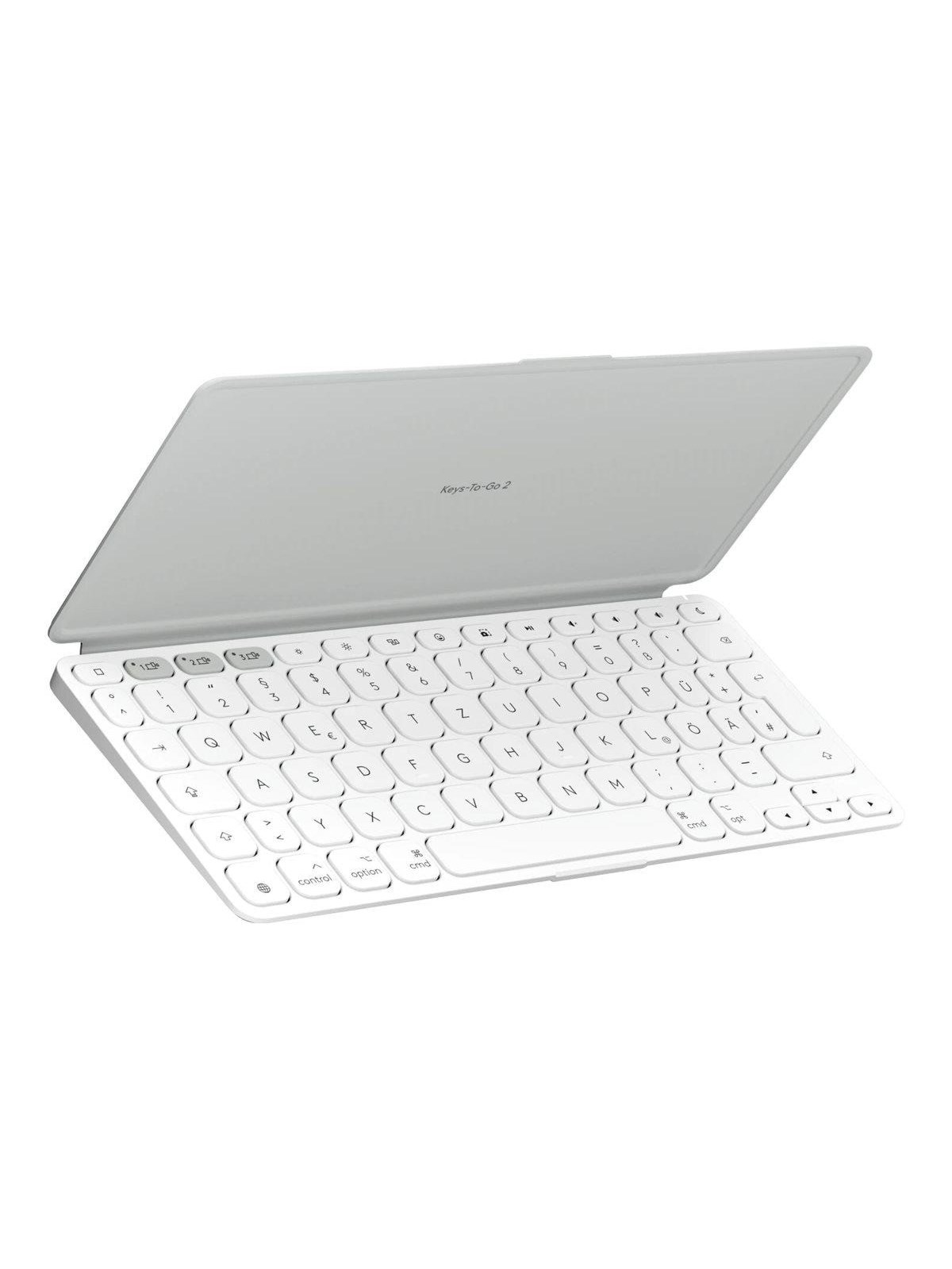 Logitech Keys-To-Go 2 for iPad - Tastatur - Deutsch - Weiss