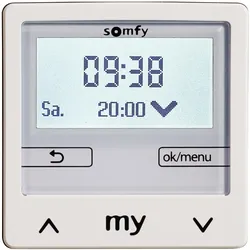 somfy, Zeitschaltuhr, Chronis Smoove IB+ Pure White o. Rahmen 1805284