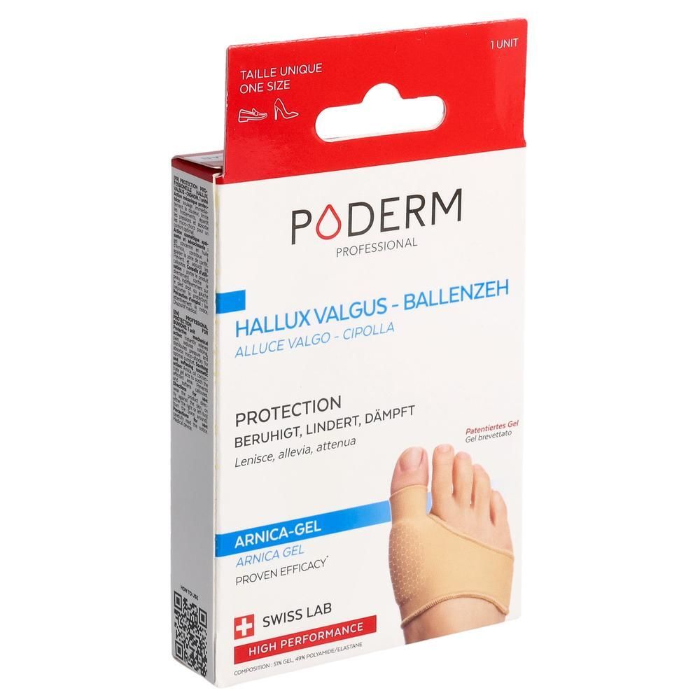 Poderm Prof Schutzorthese für Hallux Valgus 1 St Bandage(s)