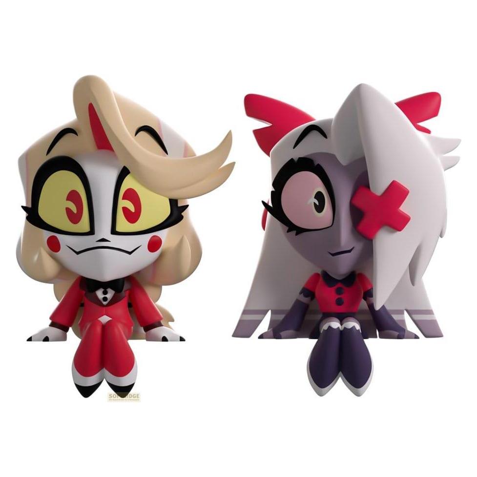 Youtooz Hazbin Hotel Vinyl Figuren Charlie & Vaggie Monitor Buddiez (YOTO65801)