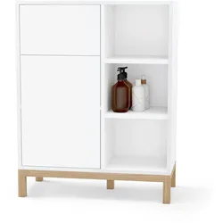 Tchibo - Bad-Sideboard - 70,5x35,5x90,5cm - braun -