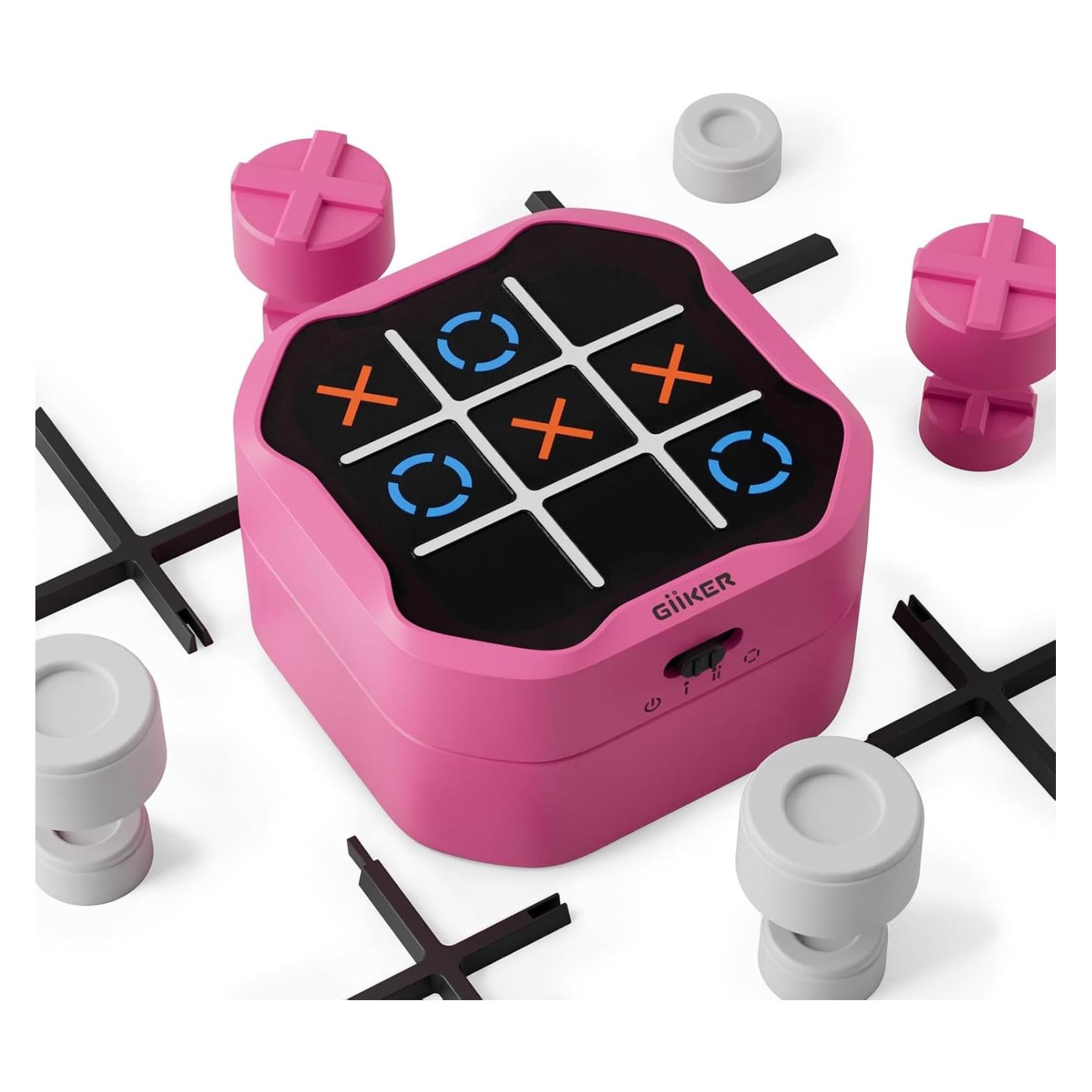 Giiker Tic-Tac-Toe-Bolzenspiel, Pink (6971421890447-6971421890447)