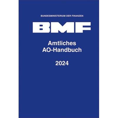 Amtliches AO-Handbuch 2024, Gebundene Ausgabe von , Erich Schmidt Verlag, 978-3-503-23738-8