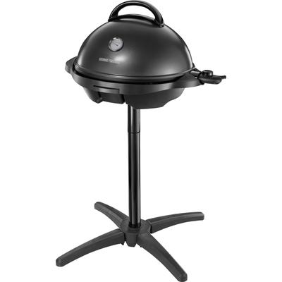 Elektro-Standgrill GEORGE FOREMAN "22460-56", grau, B:48cm H:97,5cm T:56cm, Kontaktgrill_Standgrill_Tischgrill_Teppanyakigrill
