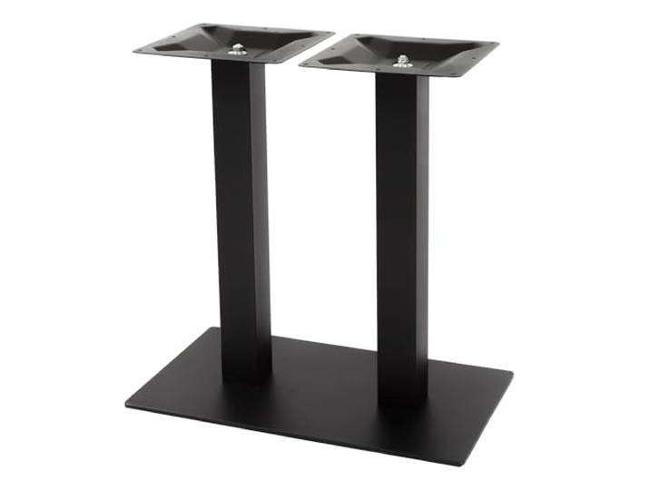 Veggimoebel Doppel-Tischgestell aus Stahl – 72 cm Höhe – pulverbeschichtet – stabile Metallkonstruktion für Tischplatten bis 160x80 cm – Esstisch, Gastronomie, Büro