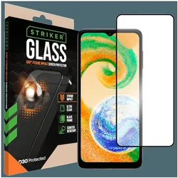 Striker Xtreme Impact Bildschirmschutz (Samsung Galaxy A02s), Smartphone Schutzfolie, Transparent