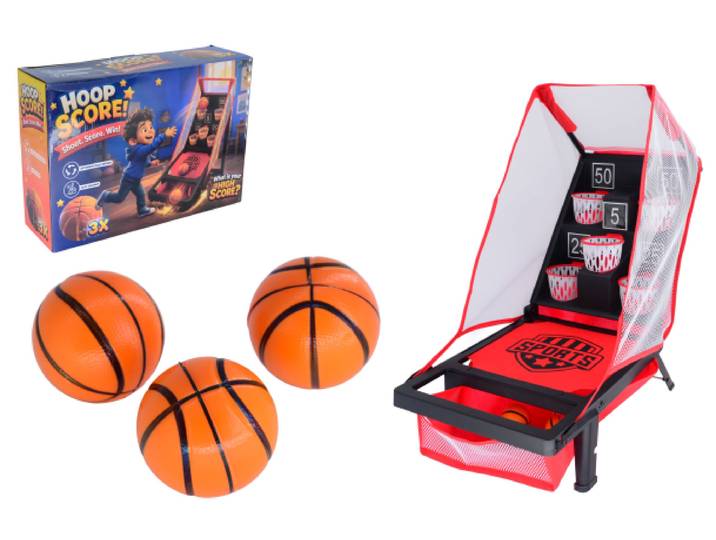 Hoop Score - Basketbal speelset - Spanning voor kinderkamer - (10378)