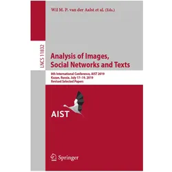 Analysis of Images, Social Networks and Texts, Fachbücher