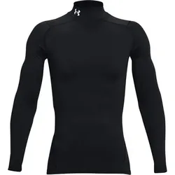 UNDER ARMOUR Herren Shirt UA CG ARMOUR COMP MOCK, Größe 3XL in Schwarz Schwarz