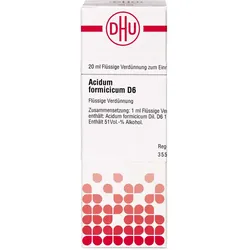 Acidum Formic D 6 20 ML