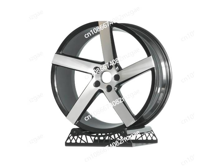 Présentoir de roue rotatif à 360 degrés, présentoir rotatif de roue de voiture, présentoir de jante de roue de taille réglable