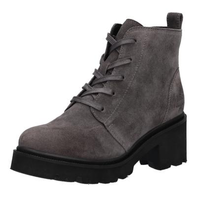 Stiefelette JOSEF SEIBEL "Josephine 08, asphalt", Damen, Gr. 40, grau (asphalt), Obermaterial: 100% Rindsleder Leather cow., Schuhe Stiefelette