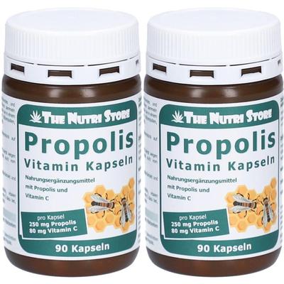 Propolis 250 mg Extrakt Vitamin Kapseln x2 2x90 St