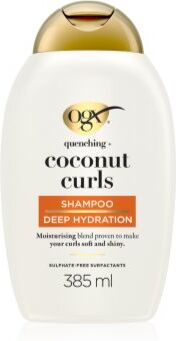 OGX Coconut Curls champô para cabelos ondulados e encaracolados 385 ml. Coconut Curls