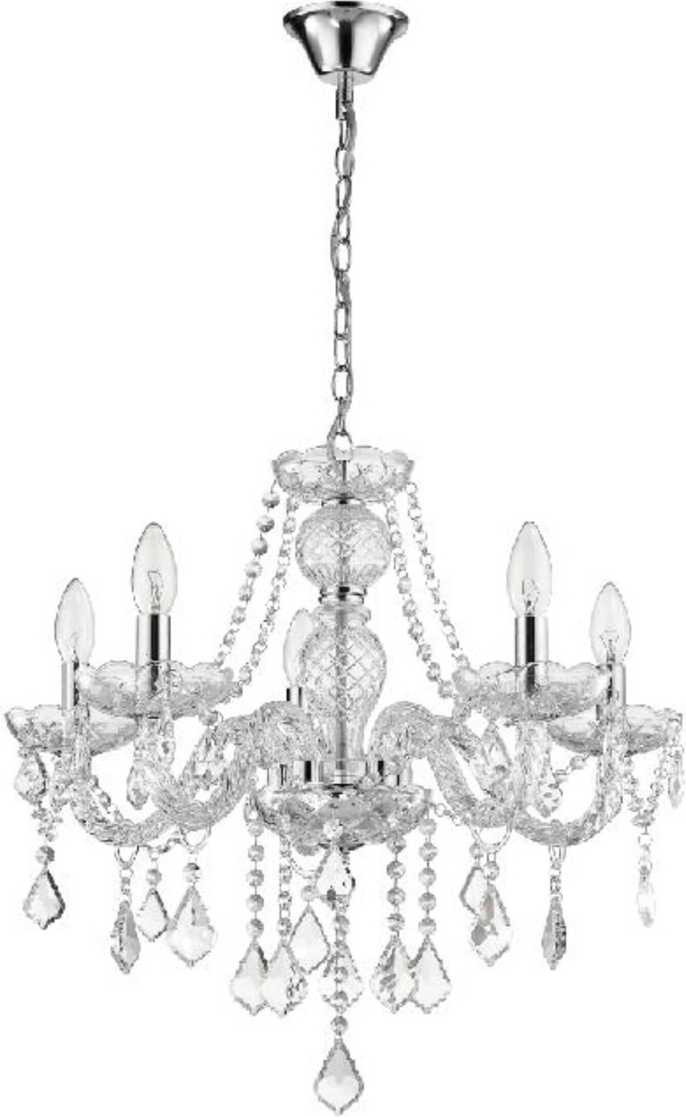 Light Prestige Kristallen kroonluchter model 5 LP-2940/5P