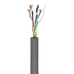 Goobay Netzwerkkabel CAT 6 U/UTP 4 x (U/UTP, CAT6, 305 m), Netzwerkkabel