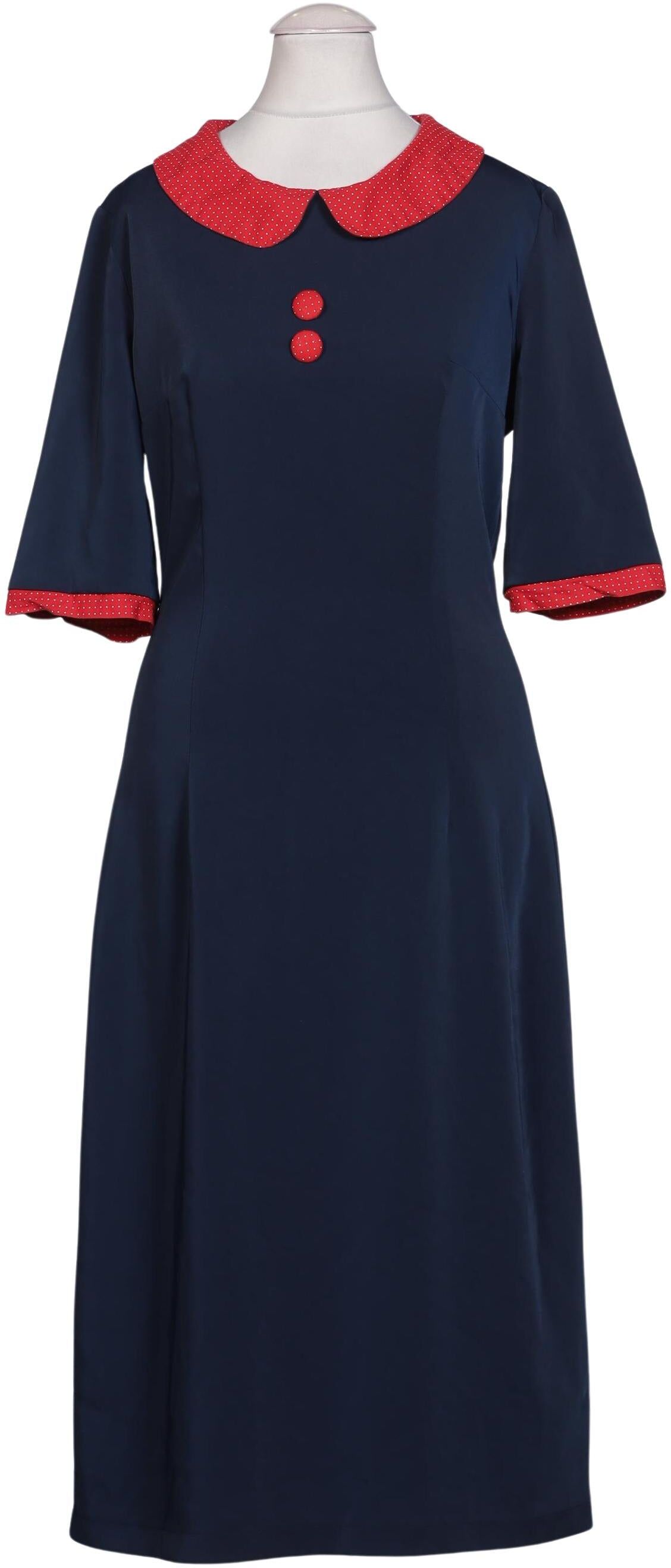 Pony Maedchen Damen Kleid, Mehrfarbig, Gr. S, Viskose / Elasthan / Synthetik - Second Hand