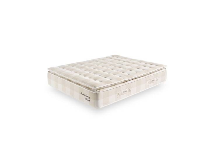 Moonia Matratze Grand Spring Hotel - 150X190 cm- Härtegrad H3/H4, Beige, Textil, H3 + H4, 150x190 cm, Schlafzimmer, Matratzen, Taschenfederkernmatratze