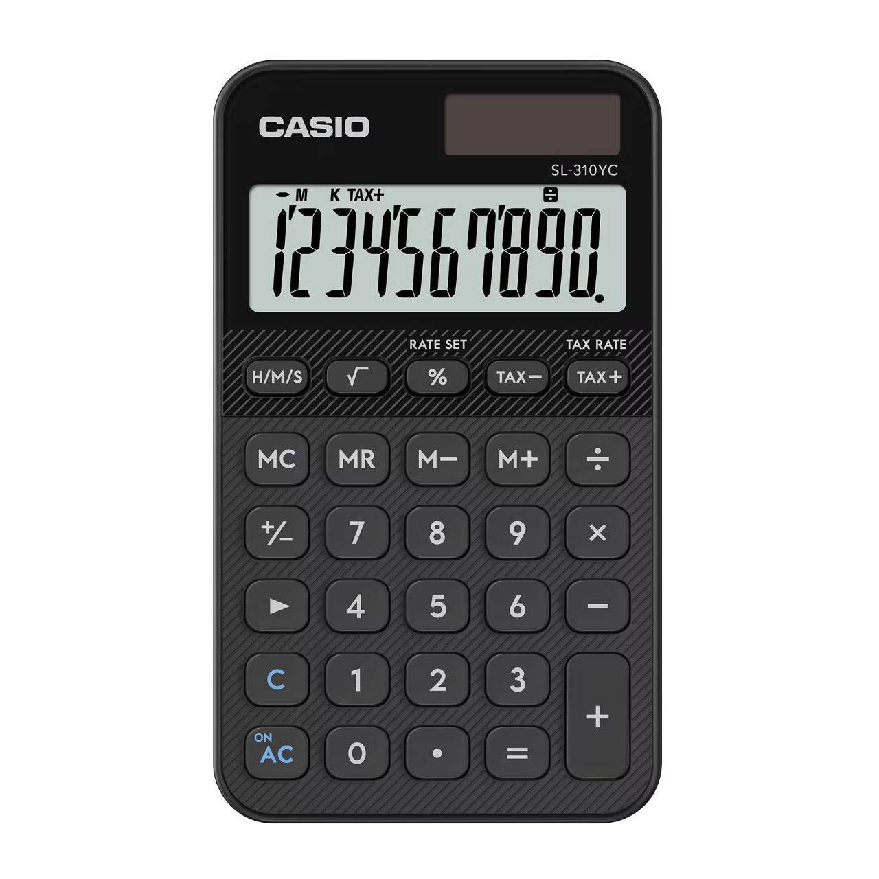 CASIO SL-310YC-BK Taschenrechner schwarz