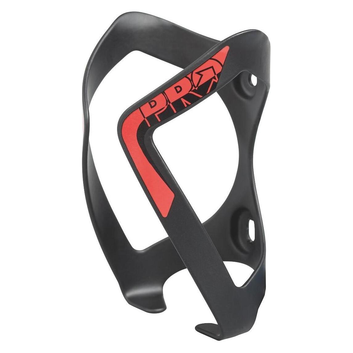 PRO Bike Gear Flaschenhalter Aluminium Schw-Rot Aluminium, 48g. (PRBC0014)