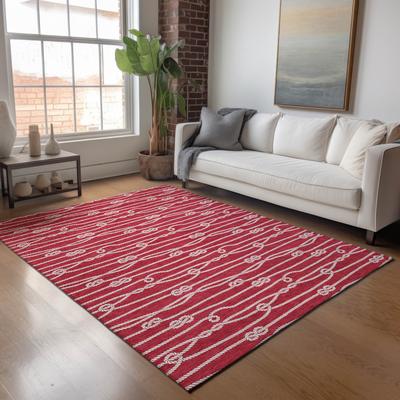 Addison Rugs Premium Washable Super Soft Nautical Rope Mayfield Rug