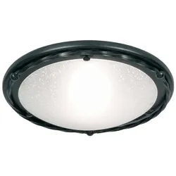 Elstead Lighting Pembroke Deckenleuchte 1-flammig E27 Schwarz