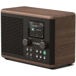 Pure Classic H4 (DAB+, FM, Bluetooth), Radio, Braun, Schwarz