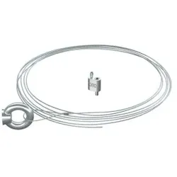 OBO 1450923 Tragseil mit Ringöse 1x5000mm, St, G