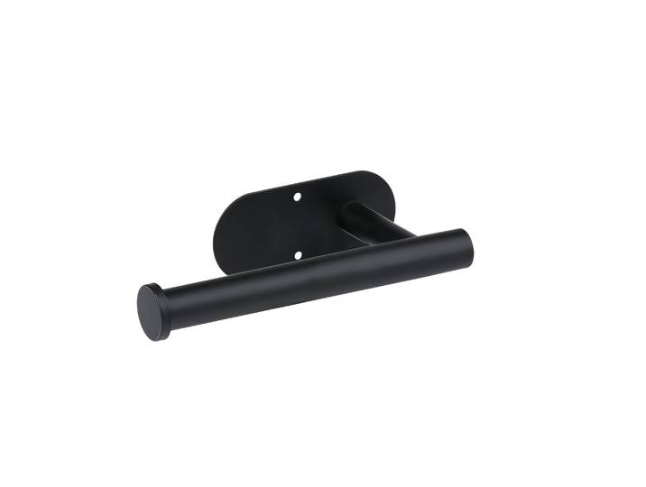 Toilettenpapierhalter 17 x 5 x 9 cm schwarz