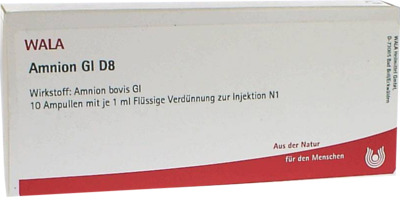 WALA Heilmittel GmbH AMNION GL D 8 Ampullen 10X1 ml 03359121