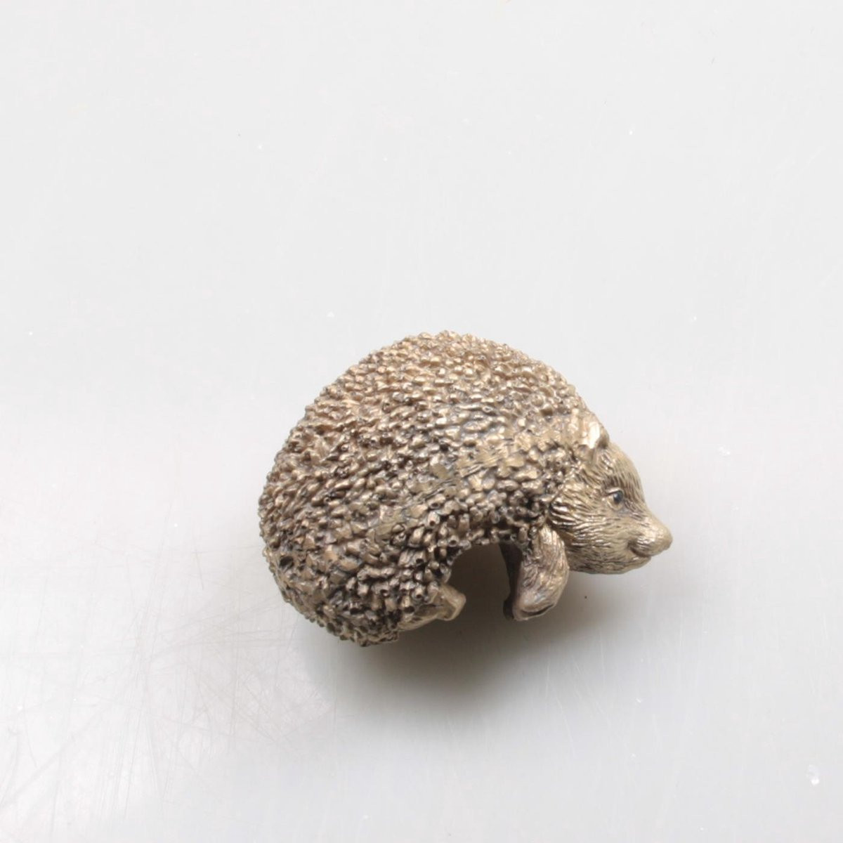 Gouden egel hanger voor decoratie, 7 cm