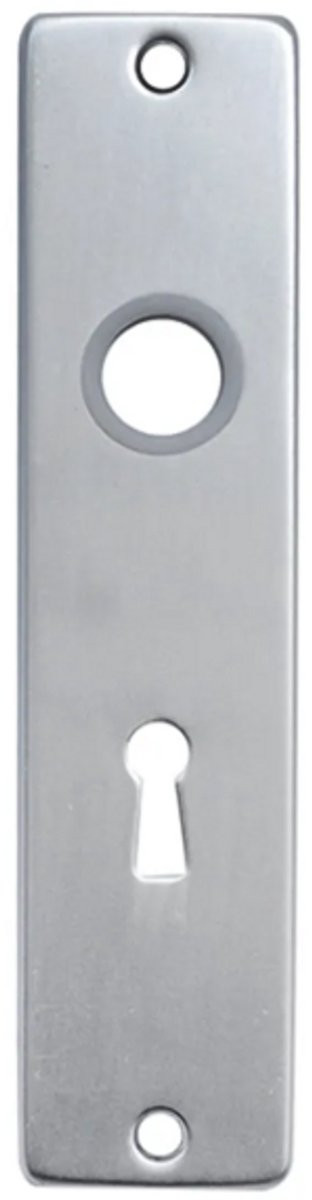 Langschild sleutelgat 56mm aluminium