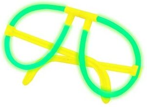 Lunettes publicitaires lumineuses Tobeck vert fluo